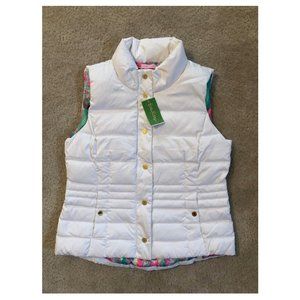 Lilly Pulitzer Isabelle Puffer Vest - Resort White